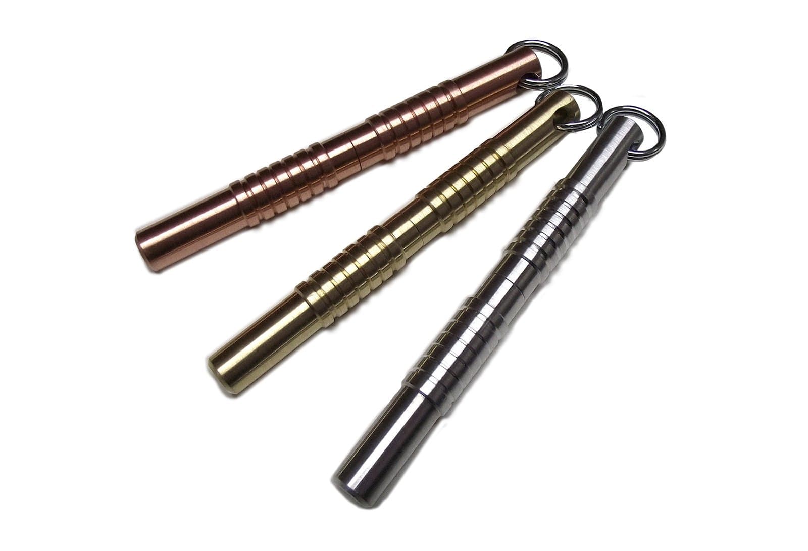 Every Day Carry Keychain Pen, Brass 360