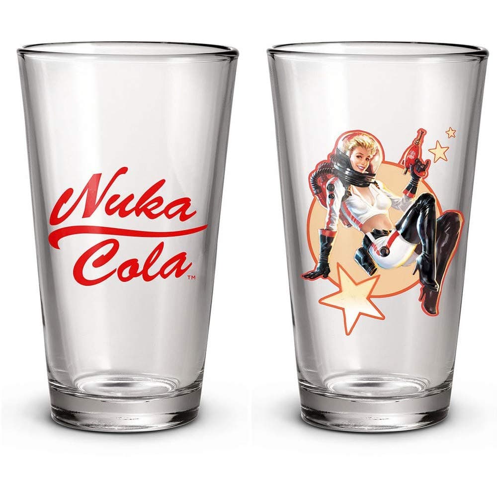 Xikkpaa Fallout Nuka Cola 2-Pack Pint Glass Set