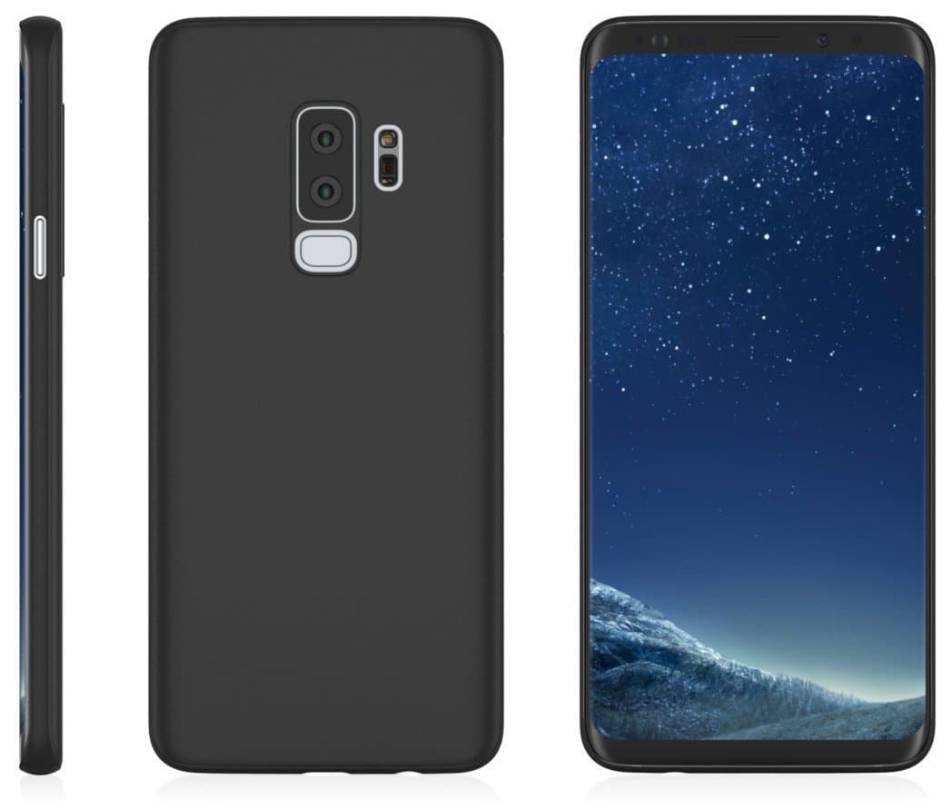 Minimal Case Designed for Galaxy S9 Plus (Matte Black)