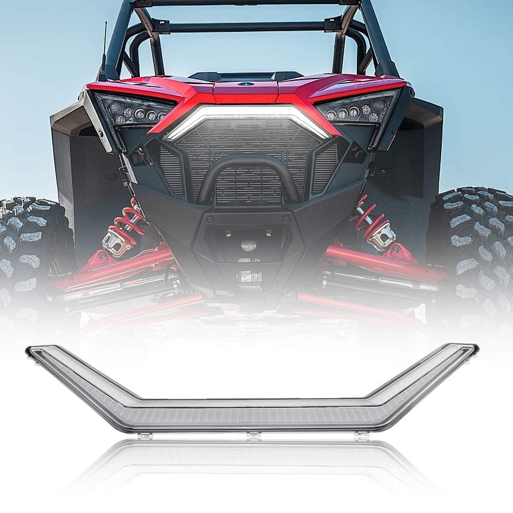 RZR PRO XP Front Accent Light, KEMIMOTO LED Center Light Turn Signal Assembly Compatible with 2020 Polaris RZR PRO XP / 4#2884346