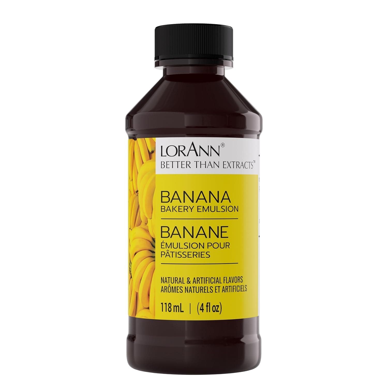 Banana Bakery Emulsion: Ideal for Boosting Fruit Tones in Cakes, Cookies & Desserts, Gluten-Free, Keto-Friendly, Banana Extract Substitute Essential for Your Kitchen