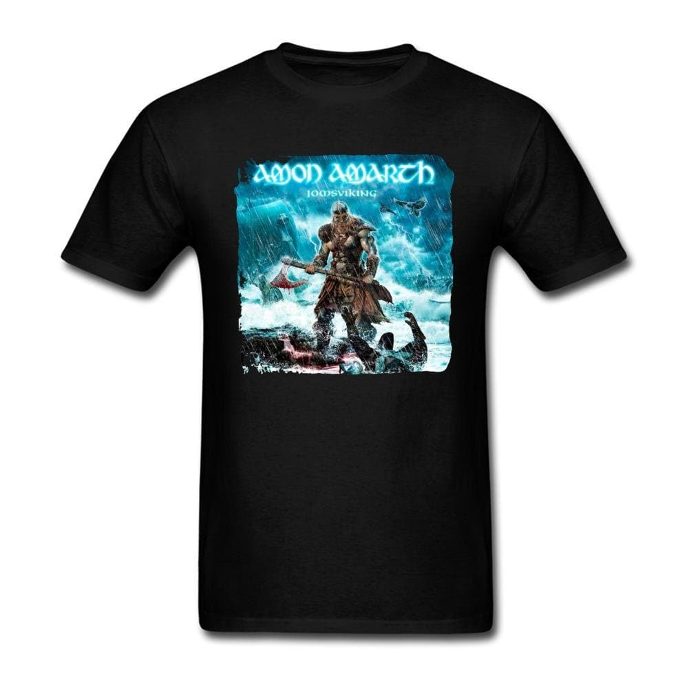 SAMSEPH Men's Amon Amarth Jomsviking T-shirt