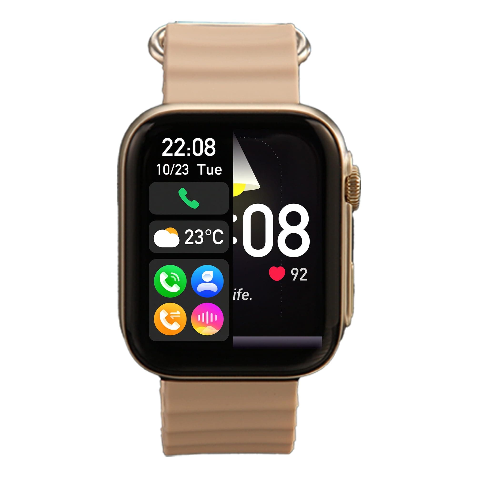 1.9"Touch Screen & wireless call) Activity Fitness Tracker Call/Dial IP67 Waterproof/Calories AI Voice 116 Sports Smartwatches For Android & iPhone,Christmas,Thanksgiving gifts