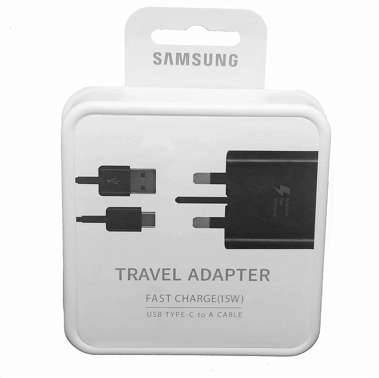 Samsung Adaptive Fast charge Travel Adapter with USB Type-C cable - 3 Pin