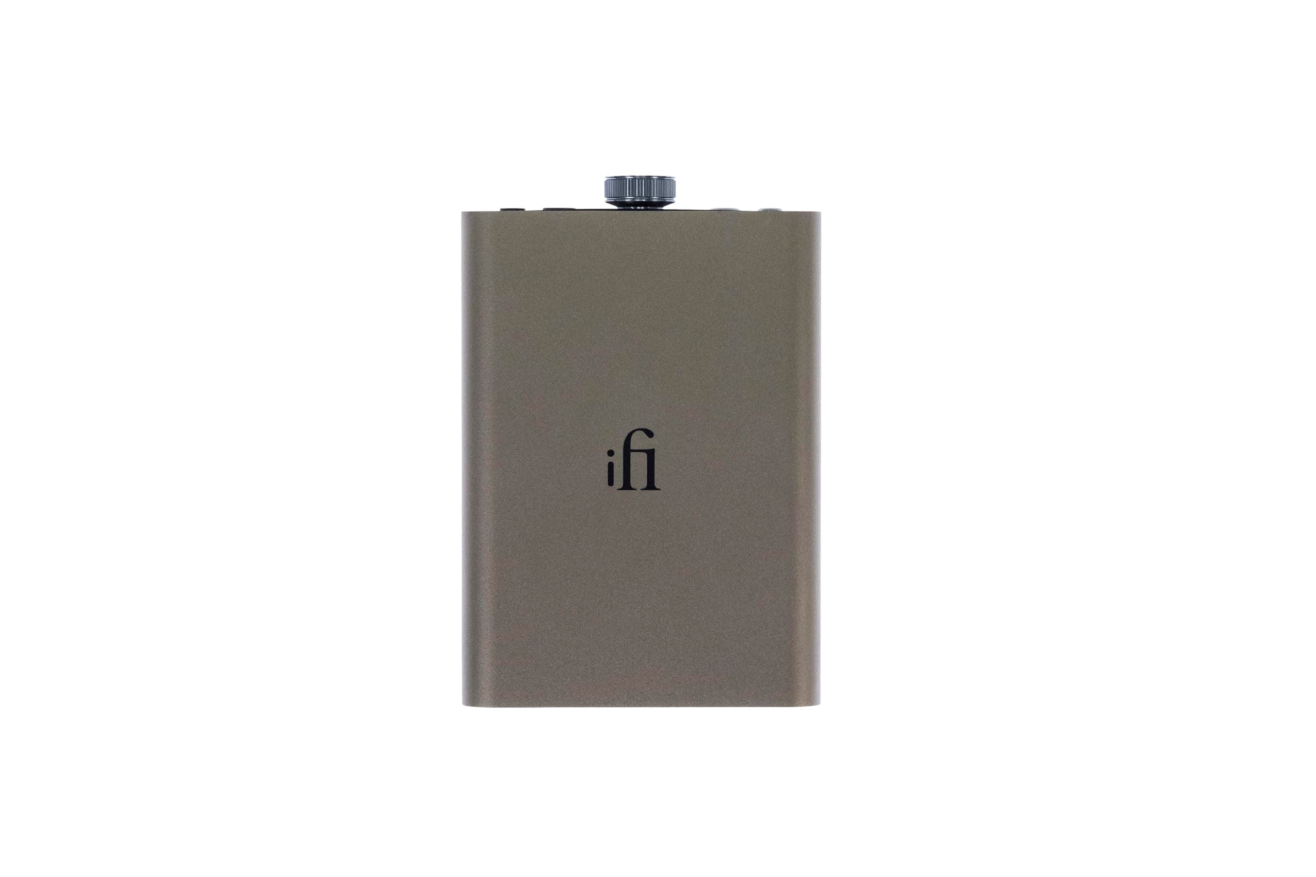 iFi hip-dac3 - Portable Hi-Res DAC/Headphone Amp - True Balanced Circuit, Dual USB-C, PCM 384kHz/DSD256/MQA Decoding, XBass Analog Enhancement, iEMatch & up to 12hrs Playtime