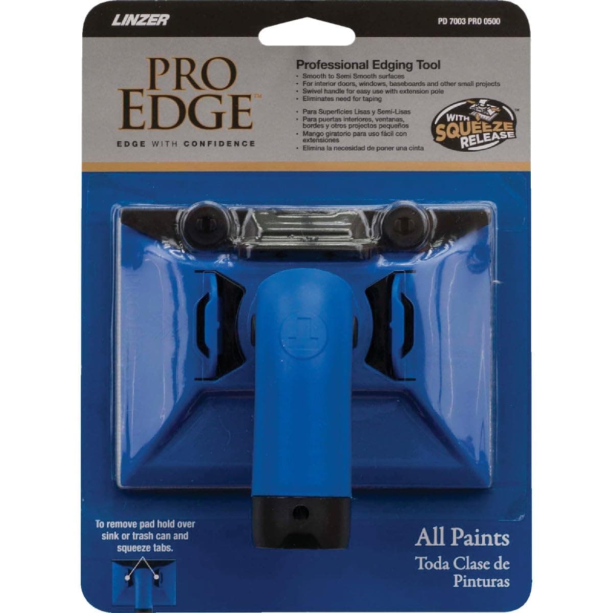 LinzerProducts PD7003PRO-5 5" Pro Edge Paint Pad Edger