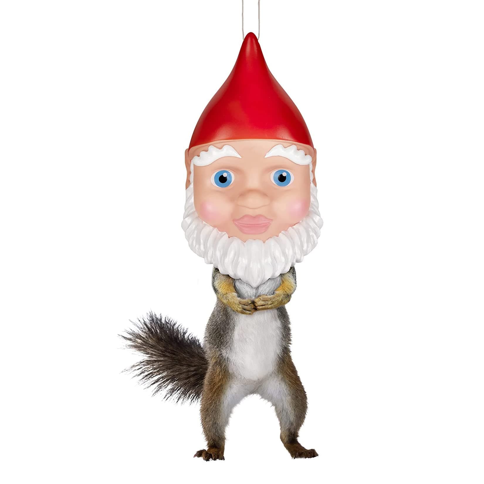 Archie McPhee Funny Gnome Squirrel Feeder