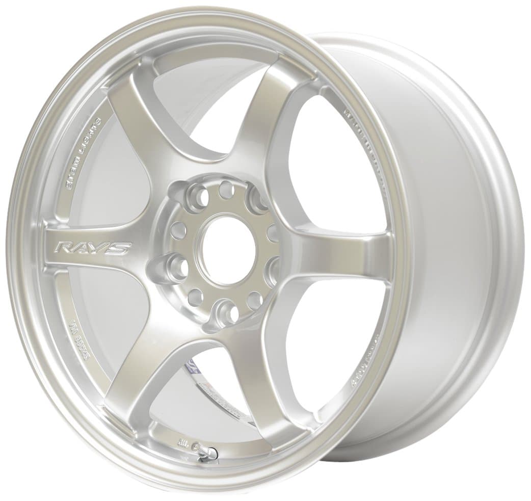 Gram Lights 57DR Sunlight Silver Wheel with Painted (15 x 8. inches /4 x 100 mm, 35 mm Offset)