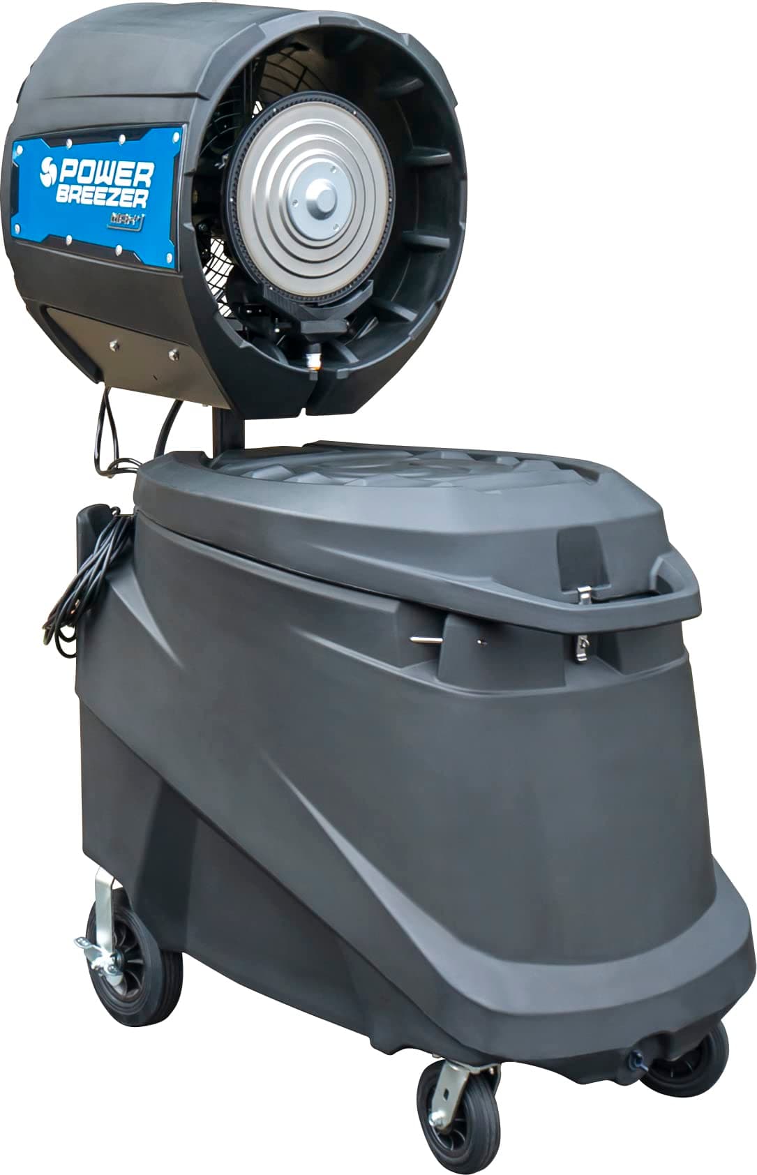 Power Breezer Mach 4+ Evaporative Cooler/Misting Fan