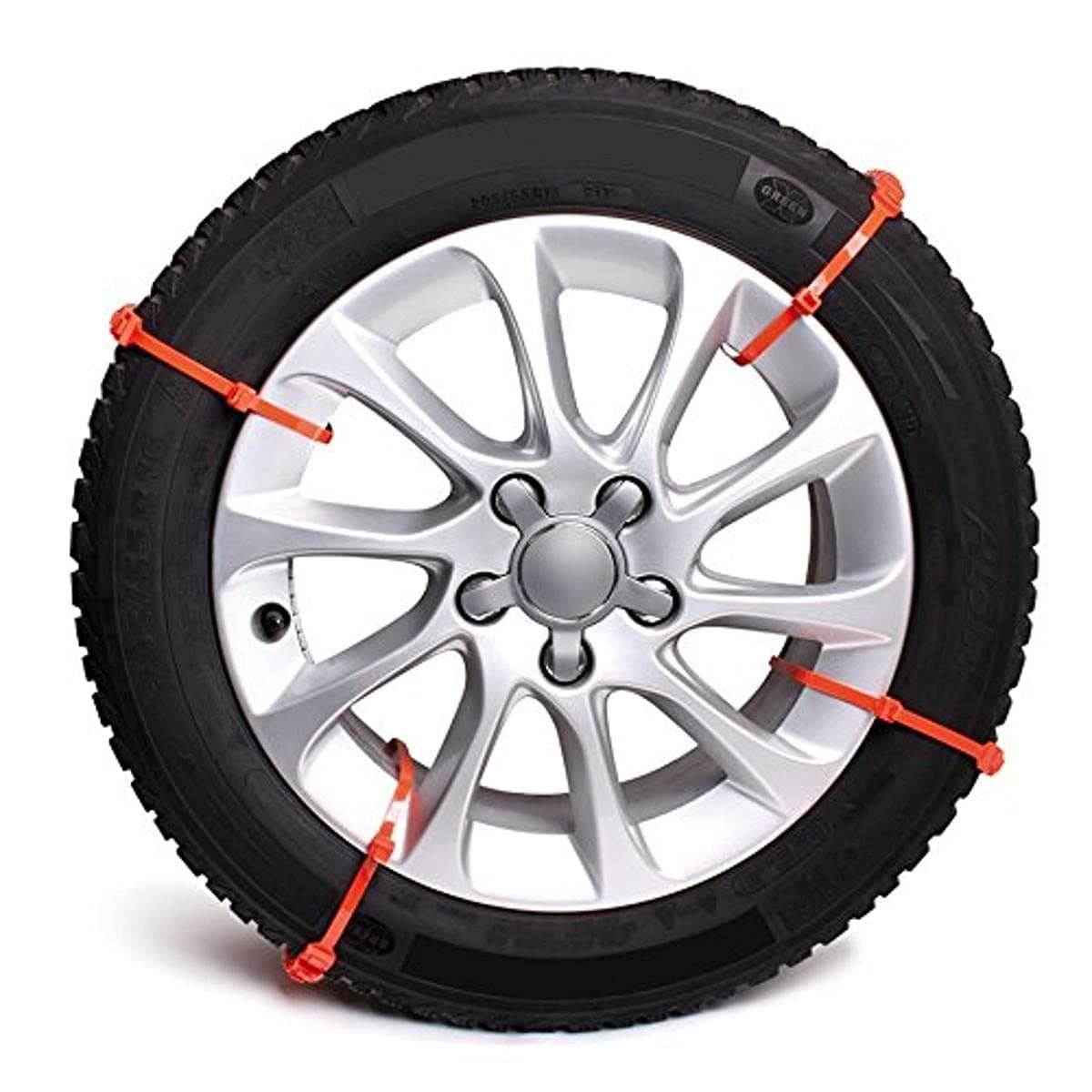 Bottari SOS 35260, Snow Pit Stop, 8 Ties Universal Disposable Stay-Put Snow