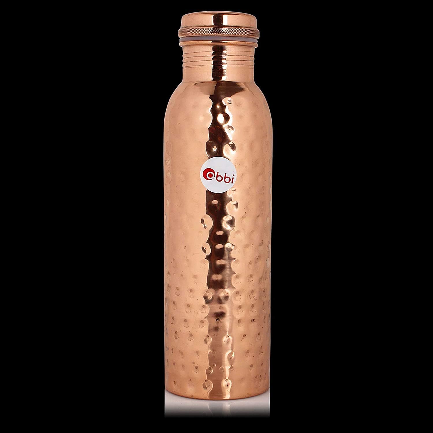 Obbi Copper Water Bottle, 1000ml, Brown