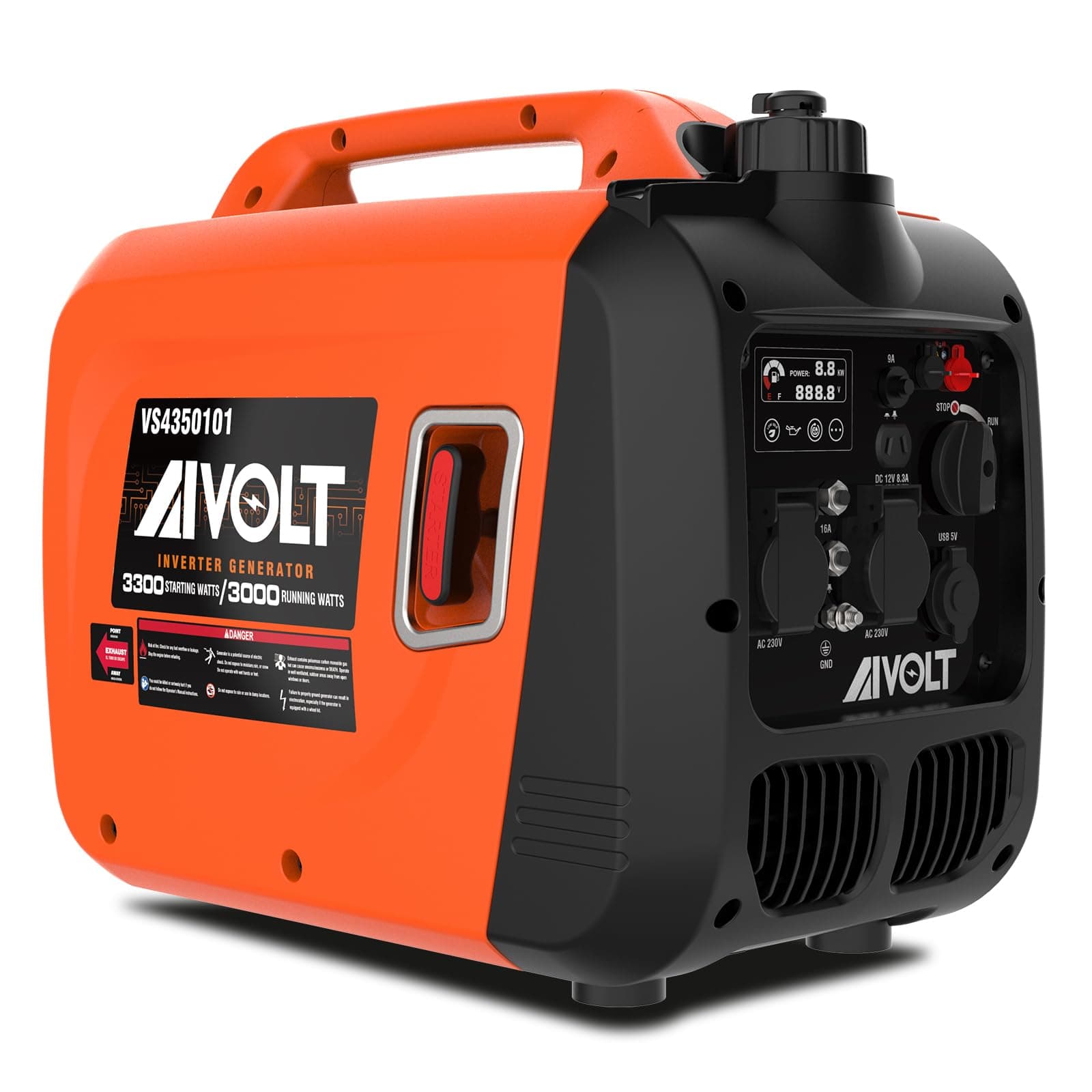 AIVOLT 3300W Petrol Generator