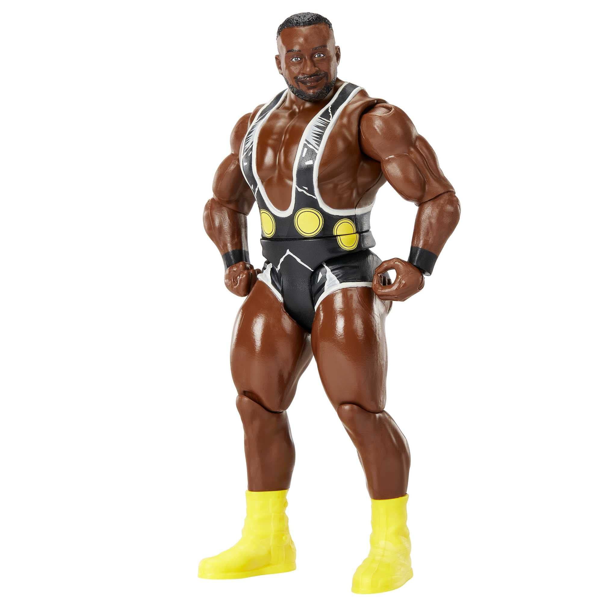 WWE Big E Basic Action Figure, Posable 6-inch Collectible for Ages 6+, HDD10