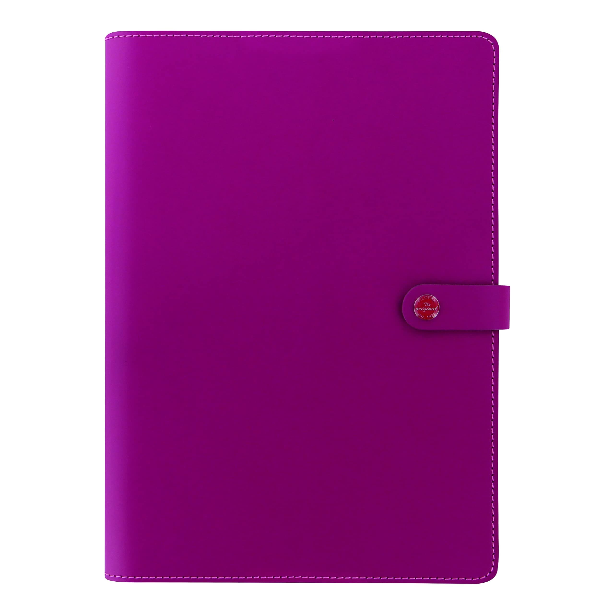 Filofax Notebook Folio, A4 Size, The Original Collection, 12.5" x 8.875", Raspberry (B829947)