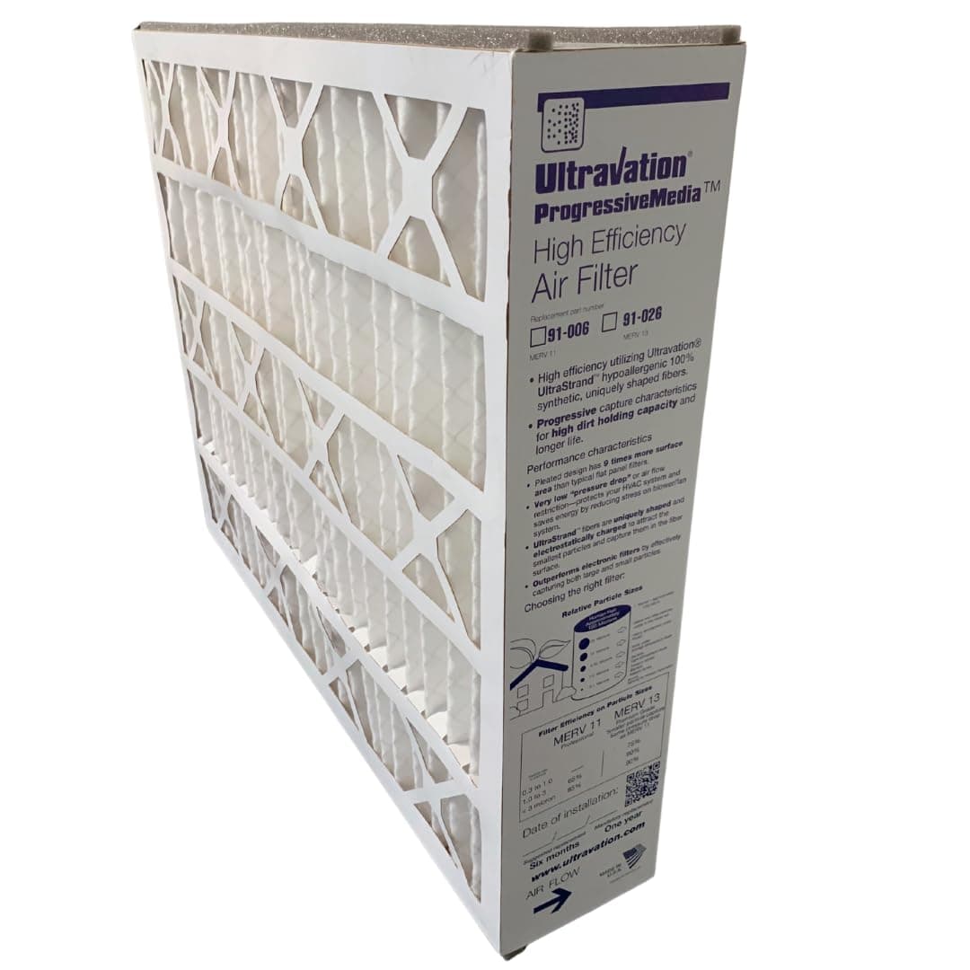 Ultravation Model 91-006 Progressive Media Filter - 20x25x5