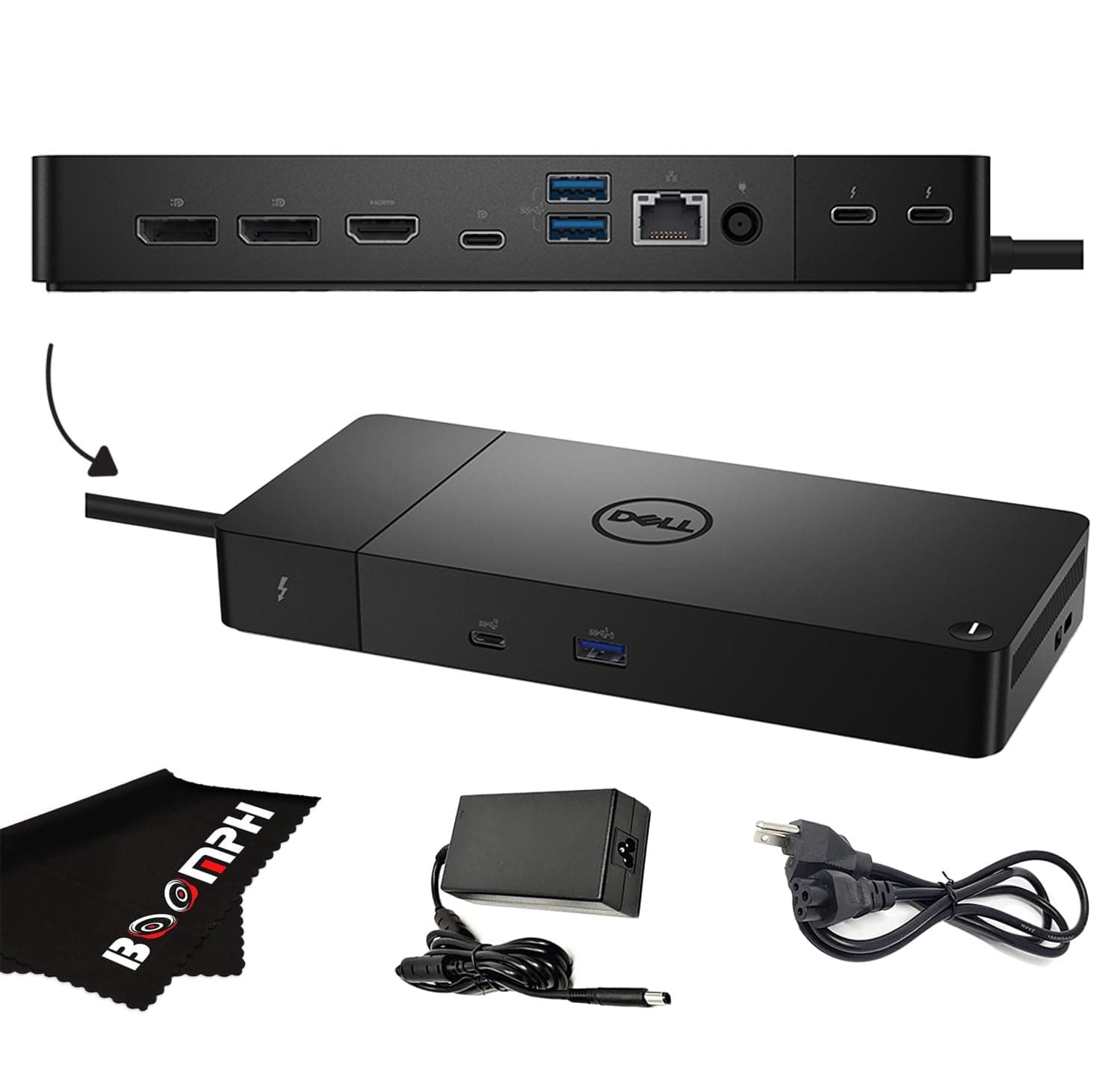 Boomph Dell Thunderbolt Dock WD22TB4 - 's Comprehensive Ultimate Performance Dock Solution for Your Workspace