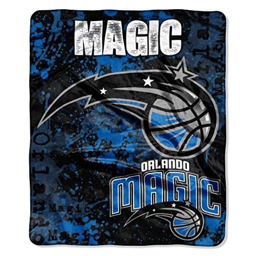 NBA Orlando Magic "Dropdown" Raschel Throw Blanket, 50" x 60"
