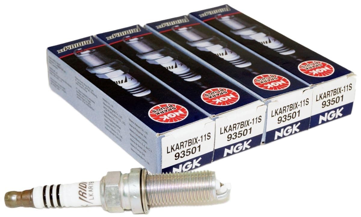 LKAR7BIX-11S Iridium IX Spark Plug (93501 Iridium Ix), 4 Pack