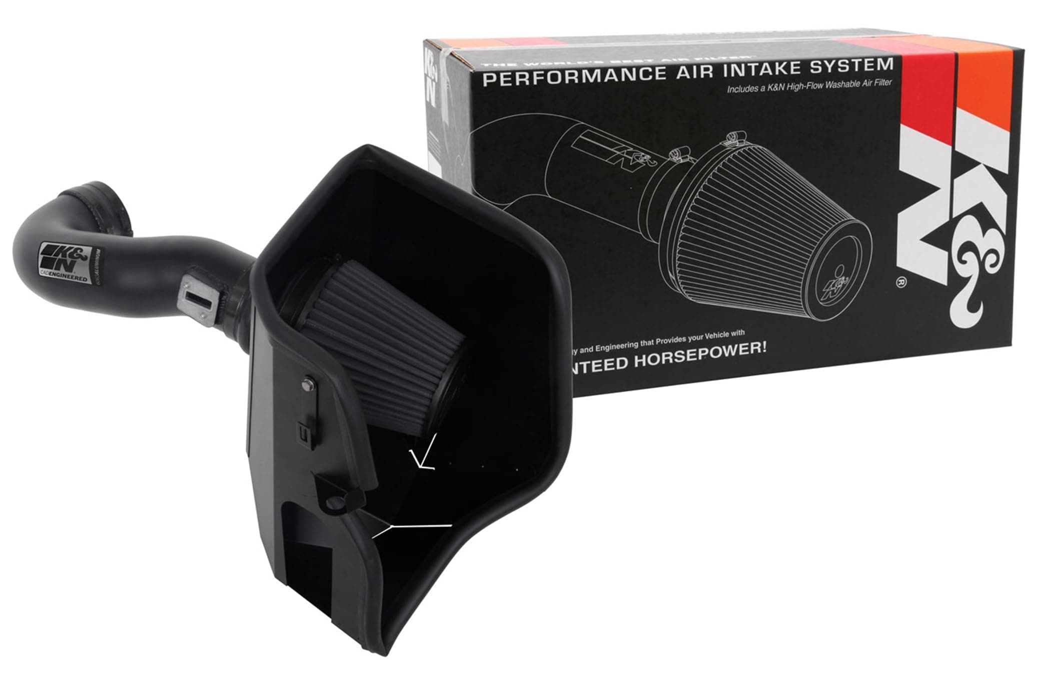 - K&N Cold Air Intake System: Dry-Flow Air Filter, Increase Performance & Towing: Compatible with 2019-2025 Chevy/GMC/Cadillac Silverado 1500, Suburban, Tahoe, Sierra 1500, Yukon, Escalade, 71-3110