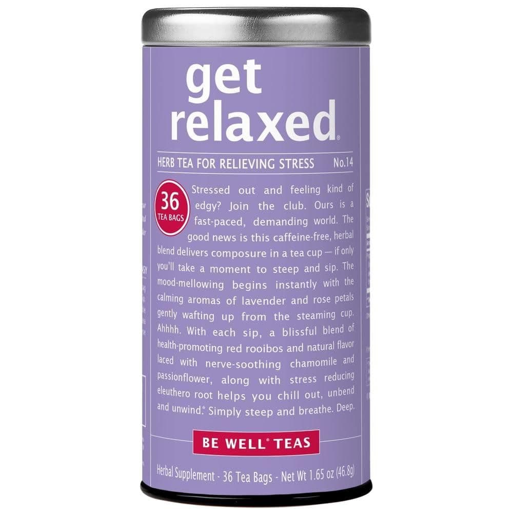 The Republic of Tea - Get Relaxed No.14 Tea for Relieving Stress Tea, 36-Count