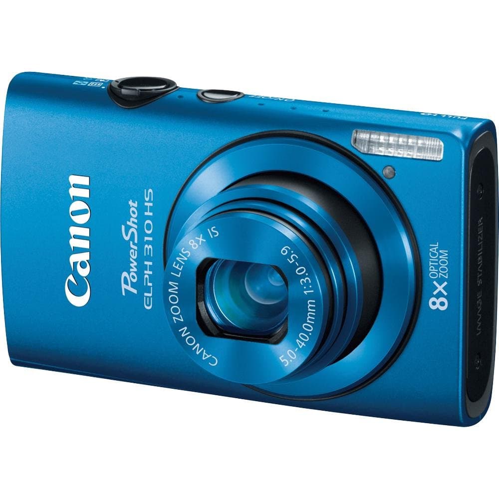 Canon PowerShot ELPH 310 HS 12.1 MP CMOS Digital Camera with 8x Wide-Angle Optical Zoom Lens and Full 1080p HD Video (Blue)