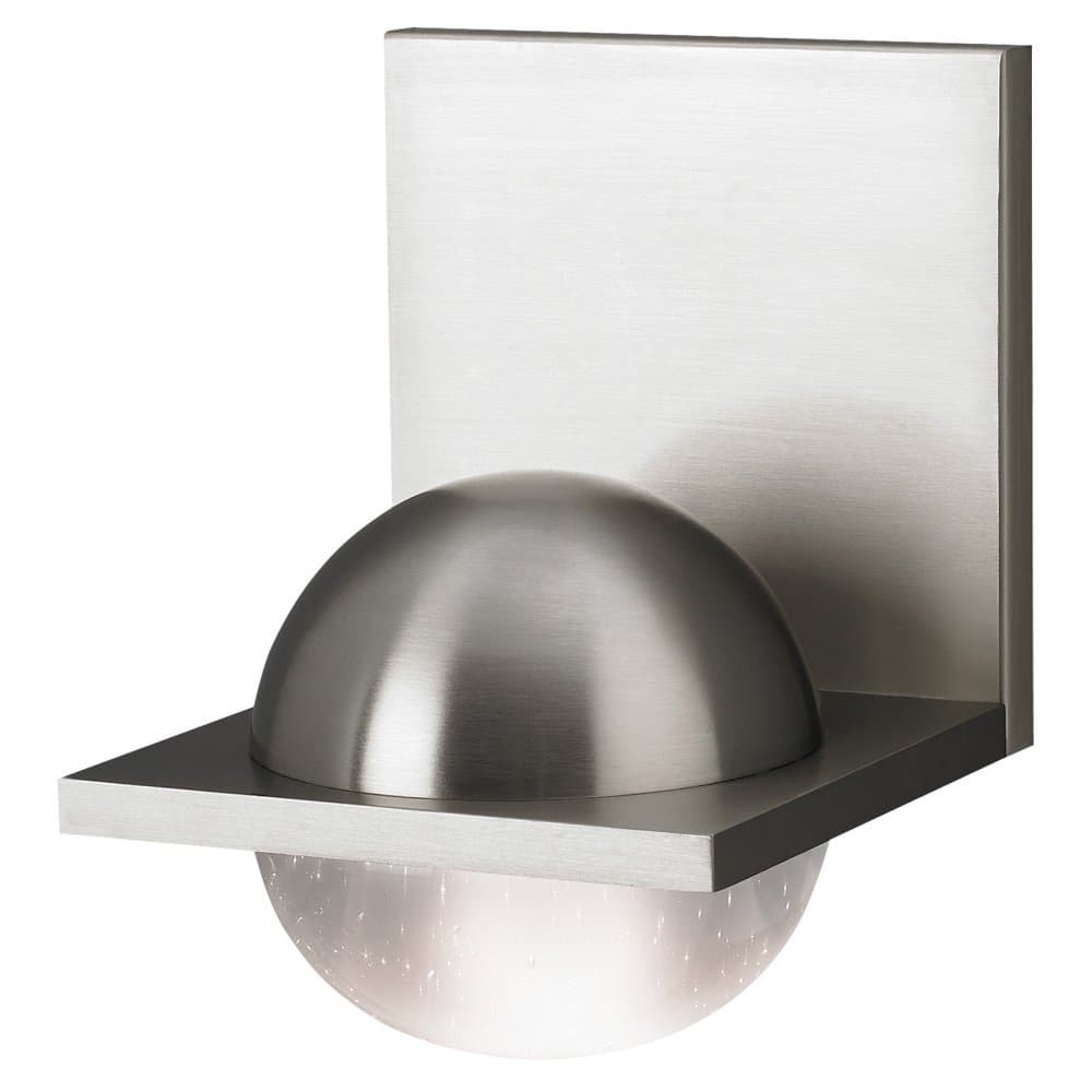 LBL Lighting LBL Sphere 1-Light Satin Nickel Wall