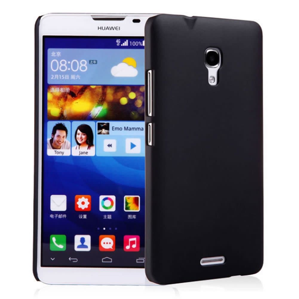 Premium Slim PC Matte Hard Case for Huawei Ascend Mate 2 4G (Black)