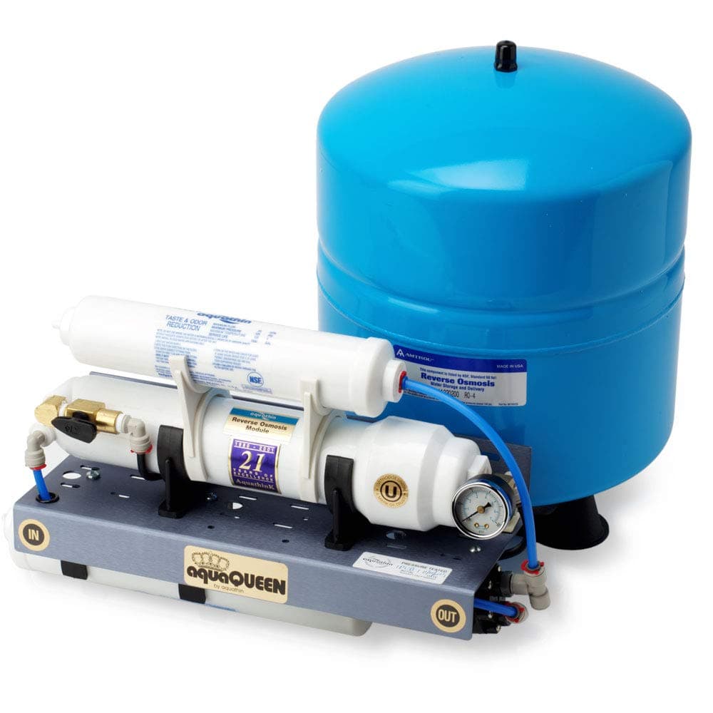 Pure H2O Reverse Osmosis (RO) Water Purification System - Manual Flush