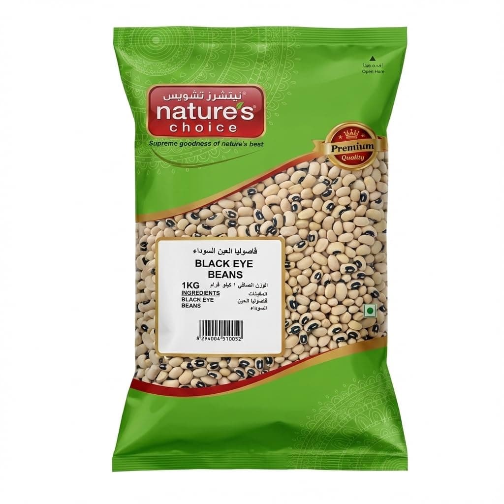 Natures Choice Black Eye Beans 1kg