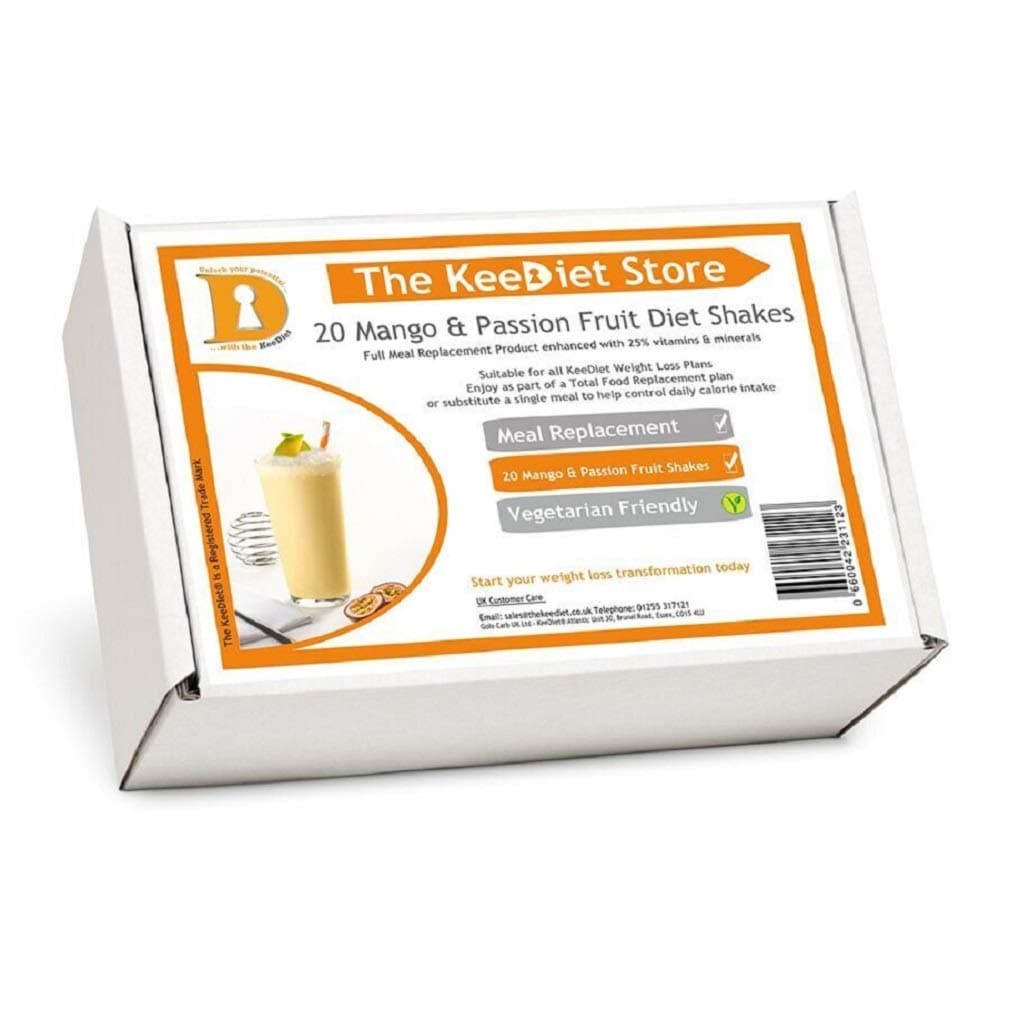 20 Mango & Passionfruit Meal Replacement VLCD Diet Shakes by KeeDiet® / BBE 03/21