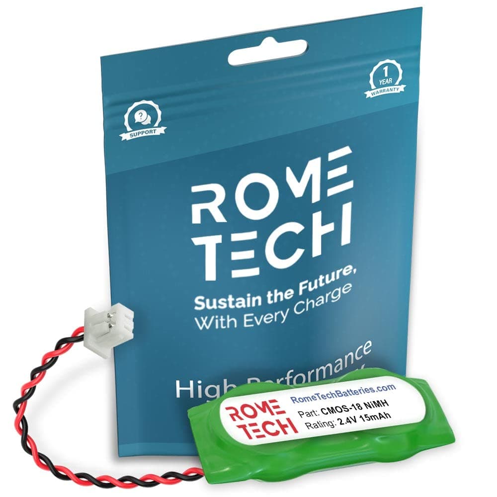 RTC 2/V15H 15mAh 2.4v CMOS Battery for Sony VAIO VGN-FS Series/VAIO VPCCW21FX BIOS Ni-MH with 2 Pin Wire Cable