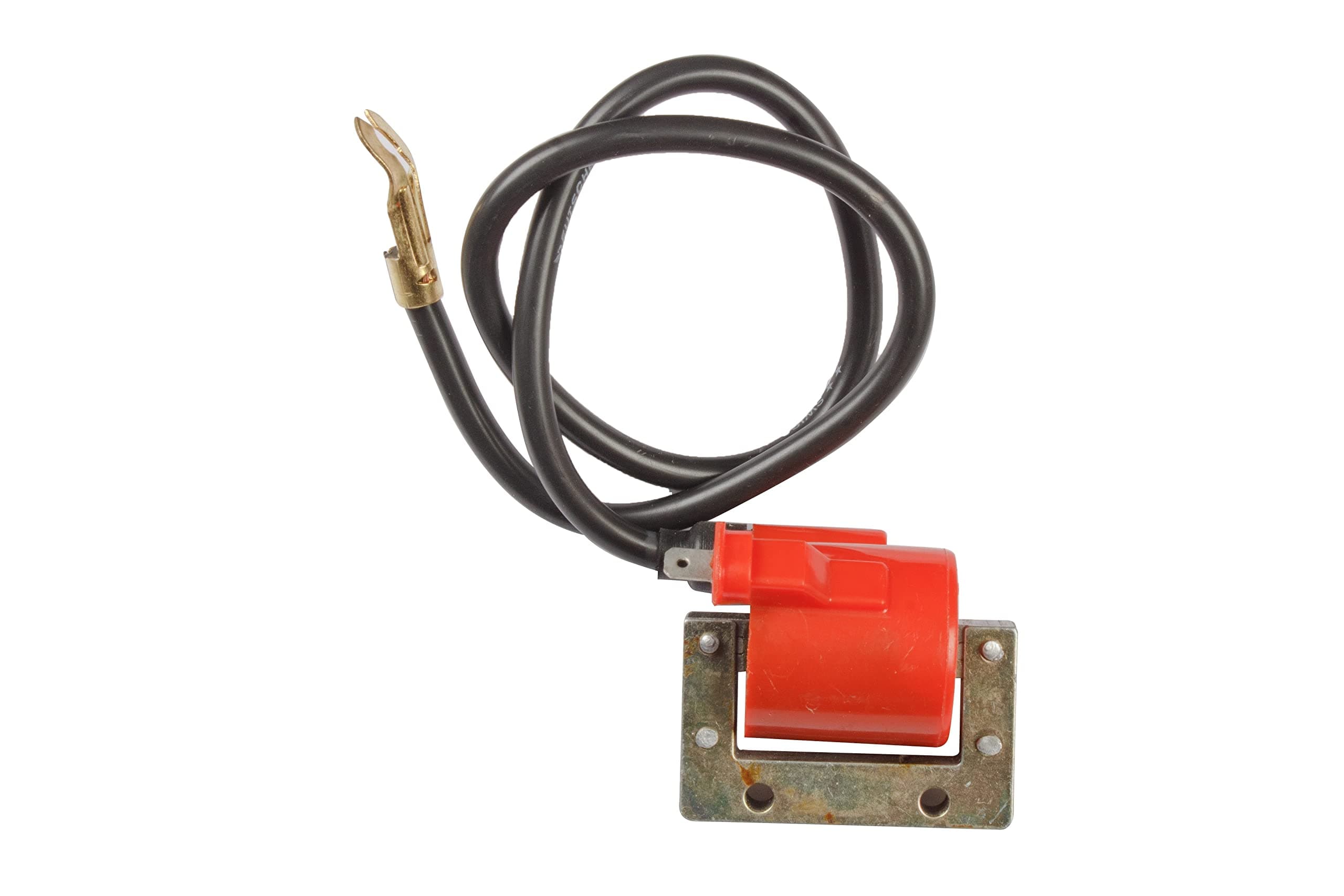 Deutsche Ignition coil Compatible With Bajaj 12V (Red) | OEM (Original equipment manufacturer) replacement part | OEM performance | High thermal and electrical conductivity