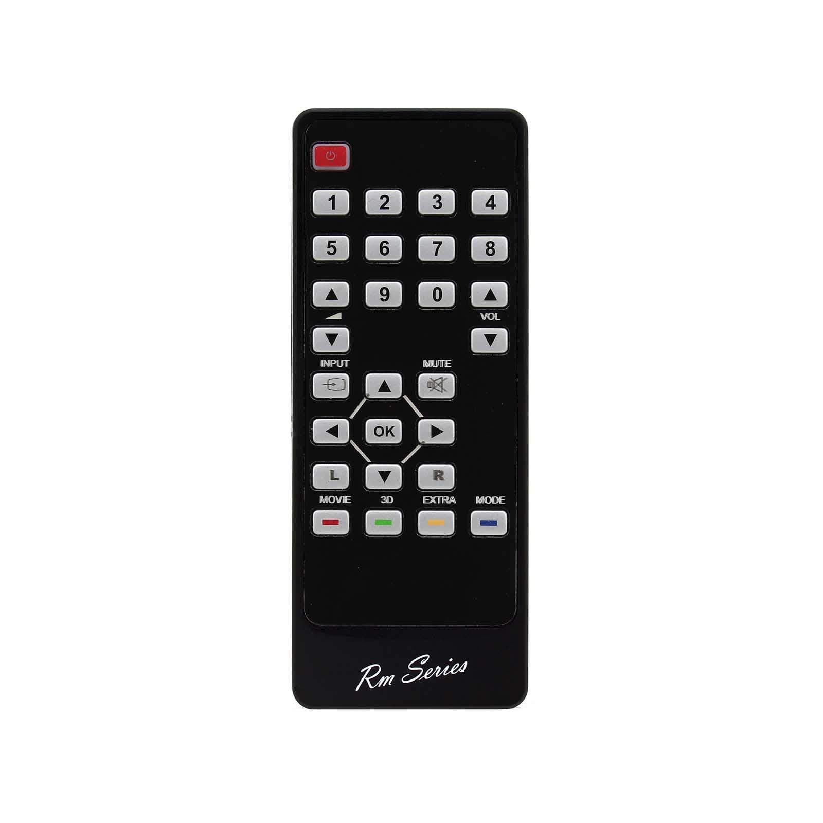 RM Series Replacement Remote Control for TOSHIBA SBM1W