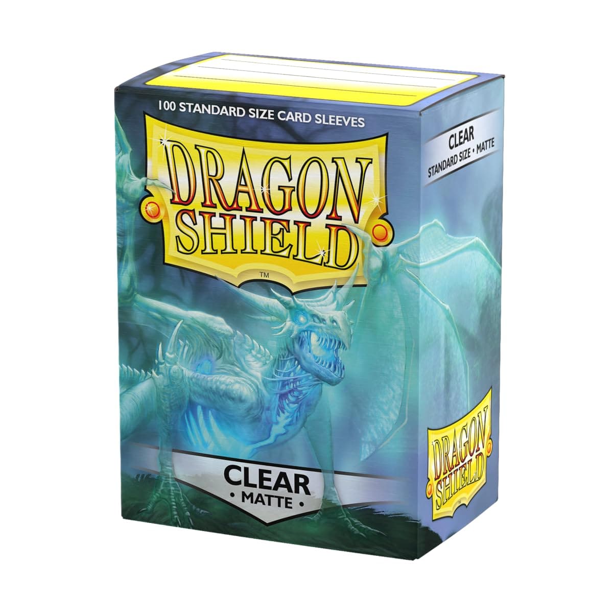 Dragon Shield Standard Matte Sleeves 100-Pieces, Clear