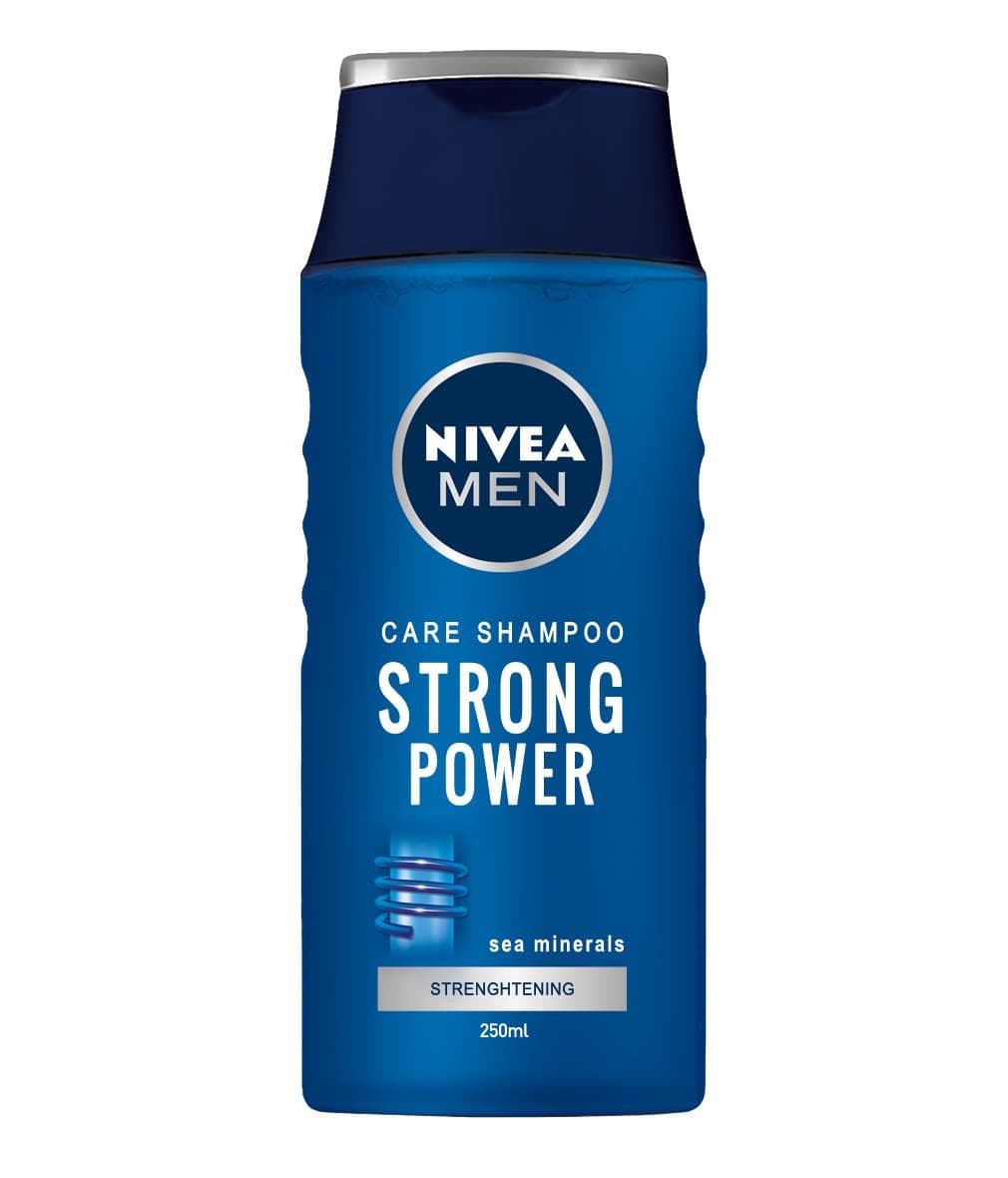 NIVEA MEN Strong Power Shampoo, 250 ml