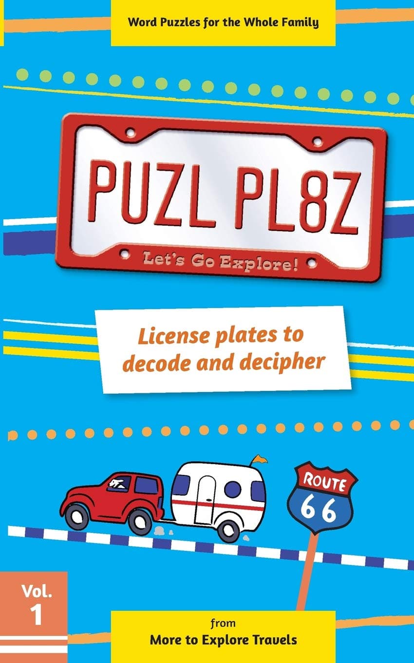 PUZL PL8Z License plates to decode and decipher: 1