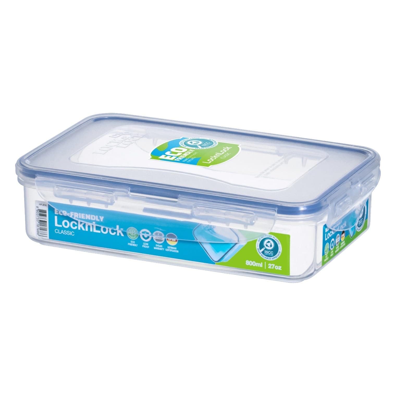 LOCK & LOCK Airtight Rectangular Food Storage Container 27.05-oz / 3.38-cup