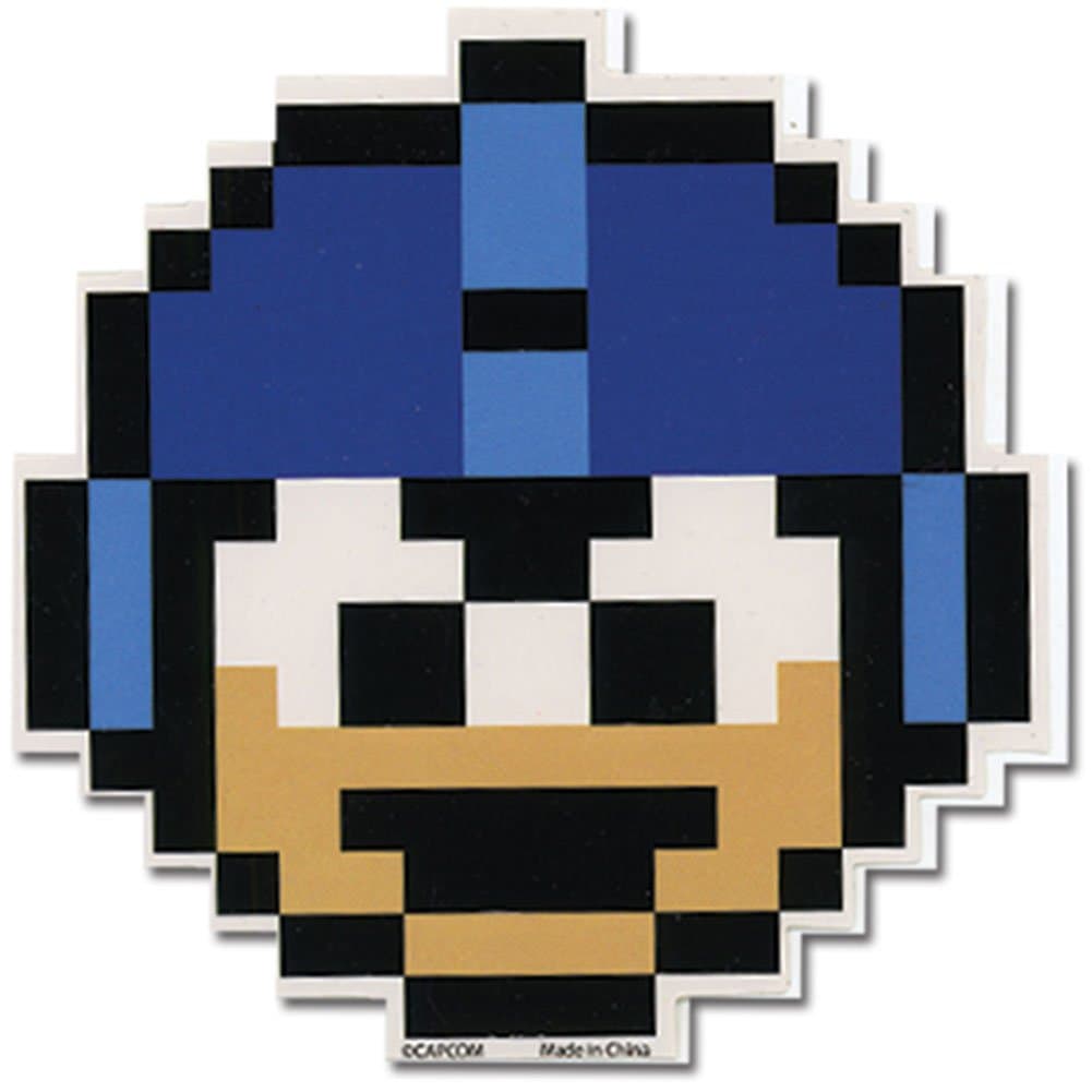 Capcom Megaman X 10 1UP Sticker by Animewild