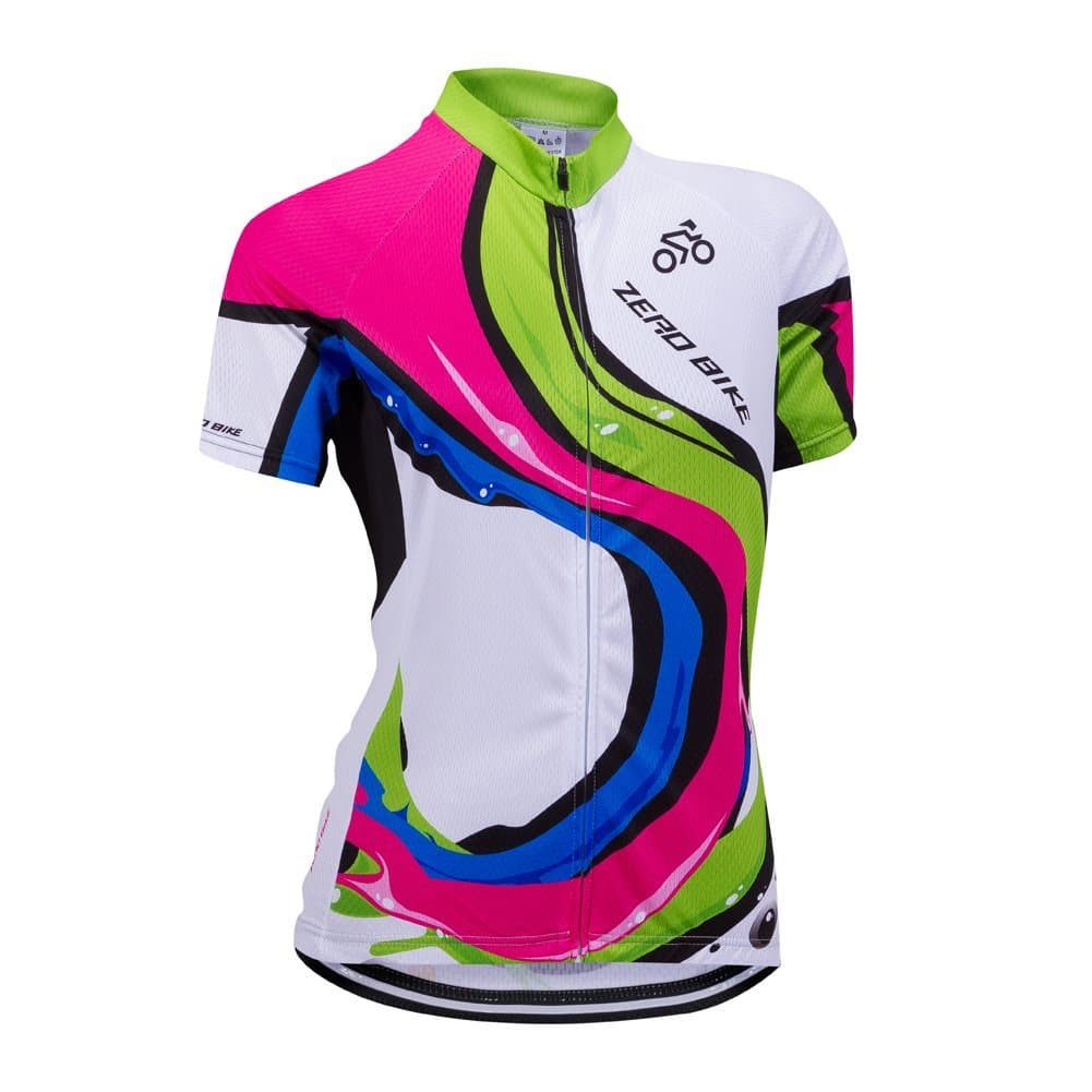 Women's Short Sleeve Cycling Jersey Jacket Cycling Shirt Quick Dry Breathable Mountain Clothing Bike Top