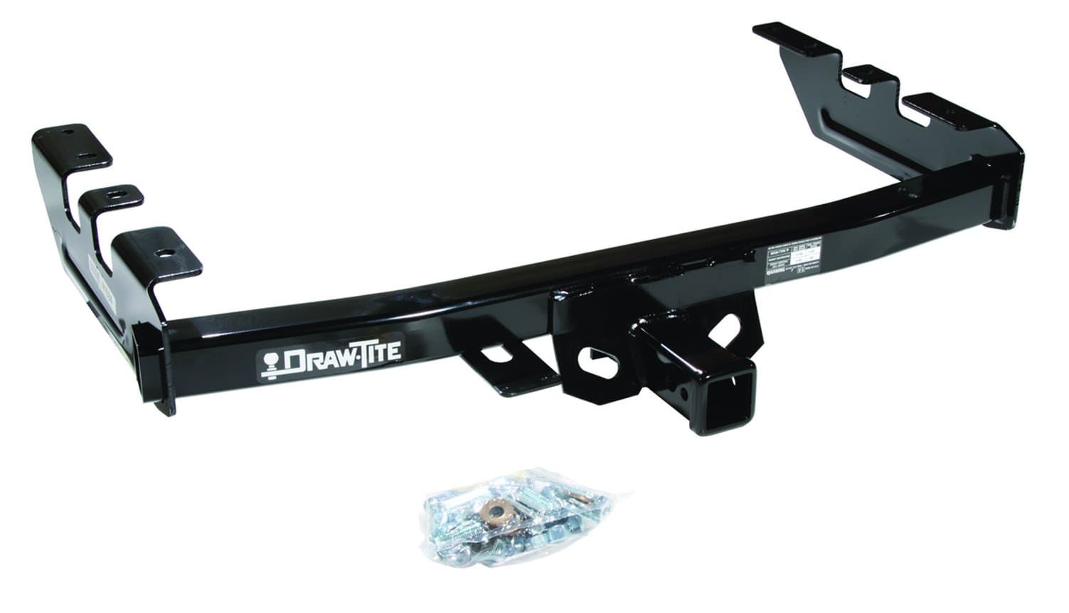 Draw-Tite41534 Class 4 Trailer Hitch, 2 Inch Square Receiver, Compatible with Chevrolet Silverado and GMC Sierra Selected Models (Please Verify Vehicle Application)