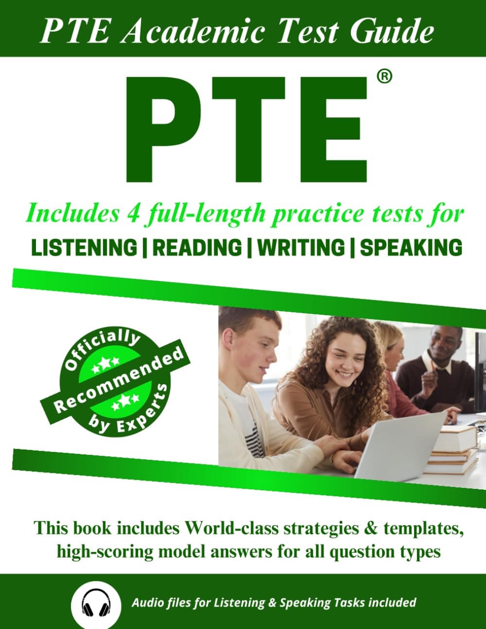 PTE Academic Test Guide: PTE exam book for comprehensive practice of Listening, reading, writing & speaking: PTE academic practice book Paperback – 6 April 2024