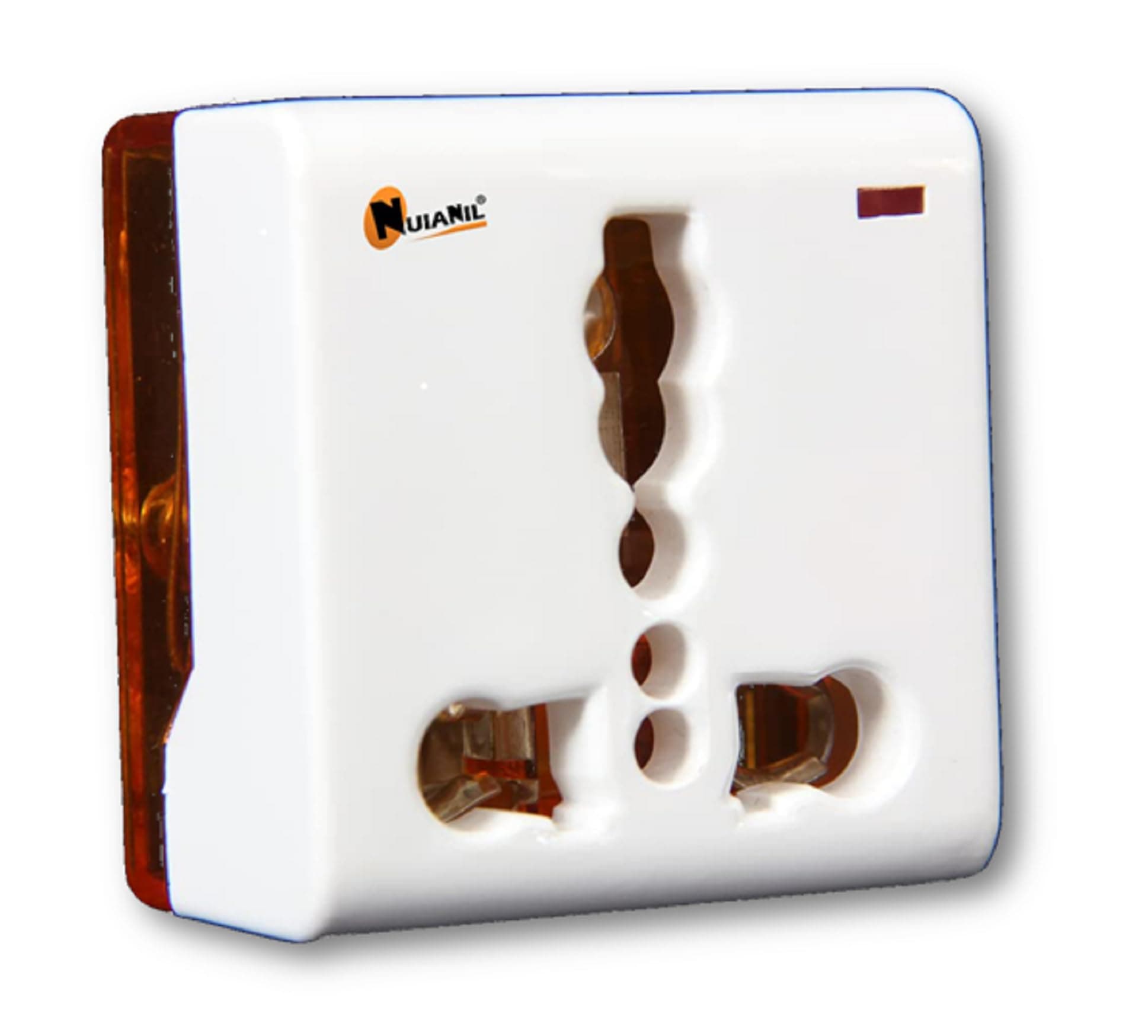 6 amp to 16 amp converter plug 15amp Socket Adaptor for Big Appliances with LED Indicator(Use 16amp Devices in 6amp Normal Socket)