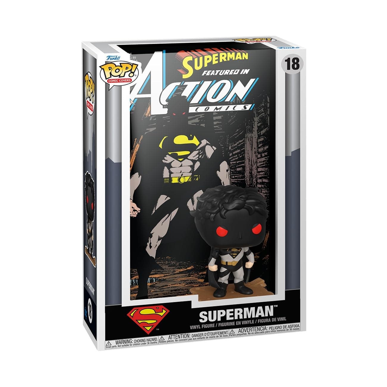 POP Comic Cover: DC – Action Comics #644 - Collectable Vinyl Figure - Gift Idea - Official Merchandise - for Kids & Adults - Movies Fans - Model Figure for Collectors and Display