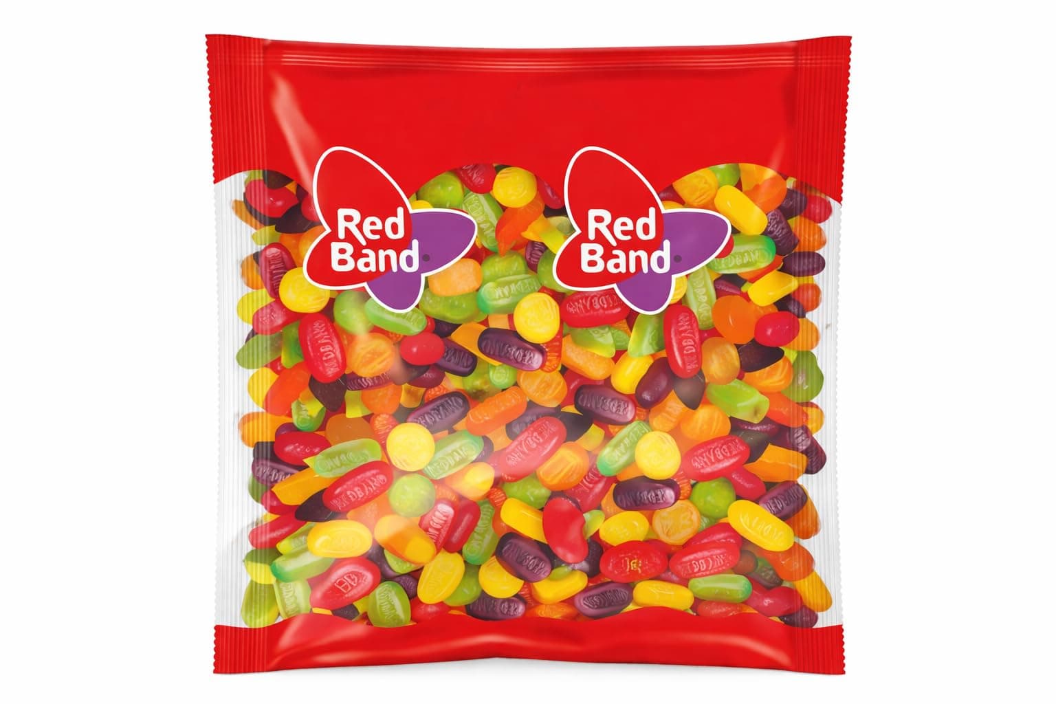 Red Band Winegum Assortment 1 Kilo Bag (2.2 Lbs)