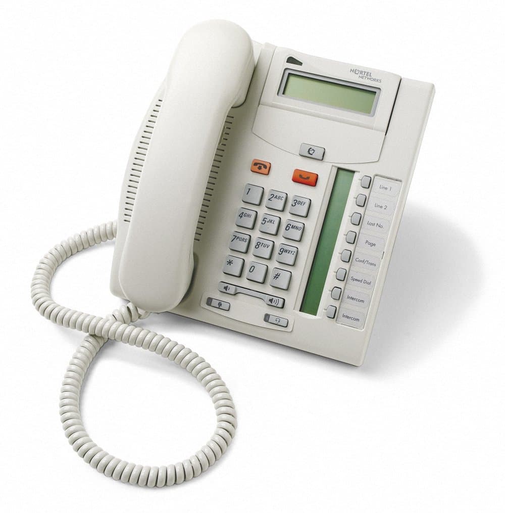 Nortel T7208 Telephone Platinum