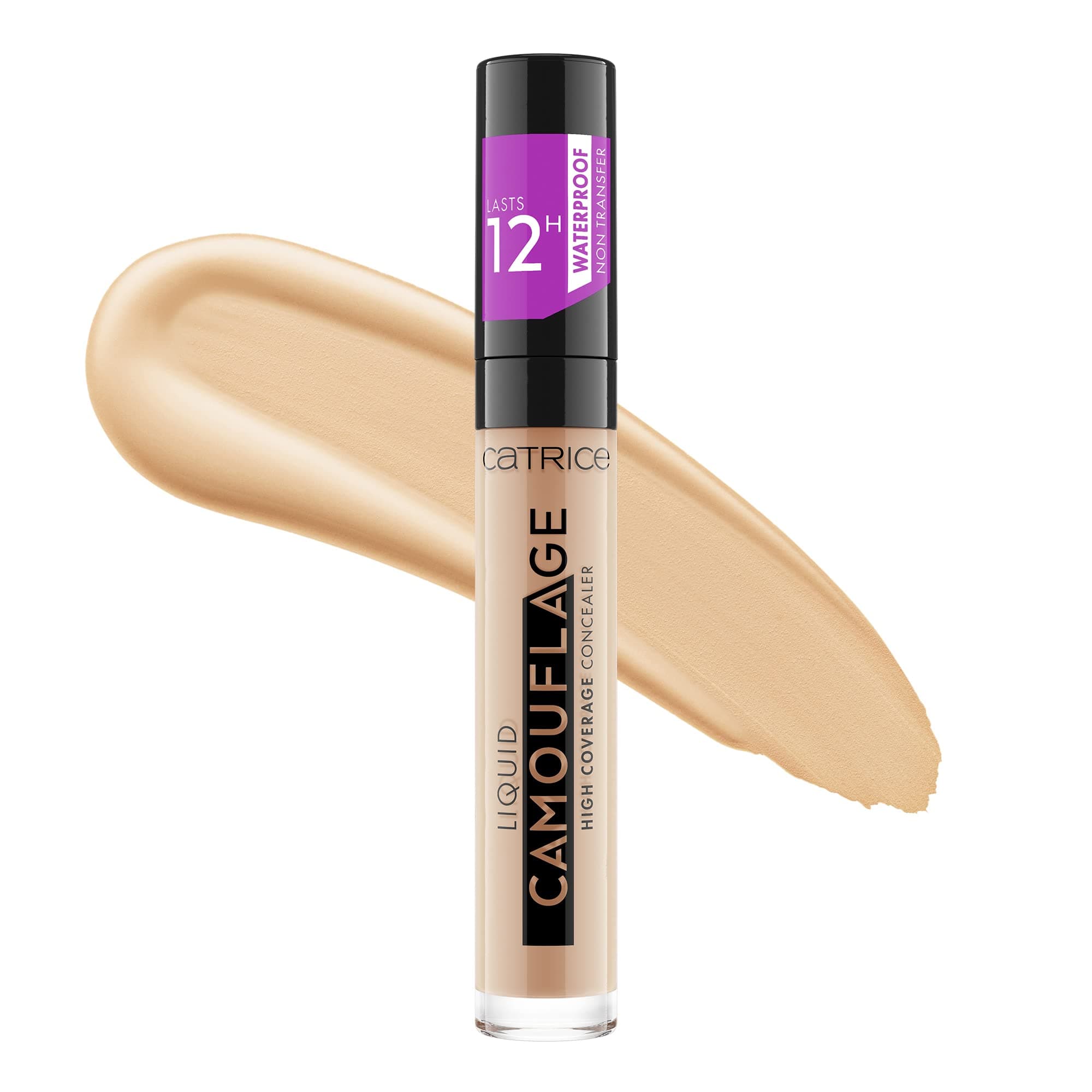 Liquid Camouflage High Coverage Concealer | Ultra Long Lasting Concealer | Oil & Paraben Free | Cruelty Free (020 | Light Beige)