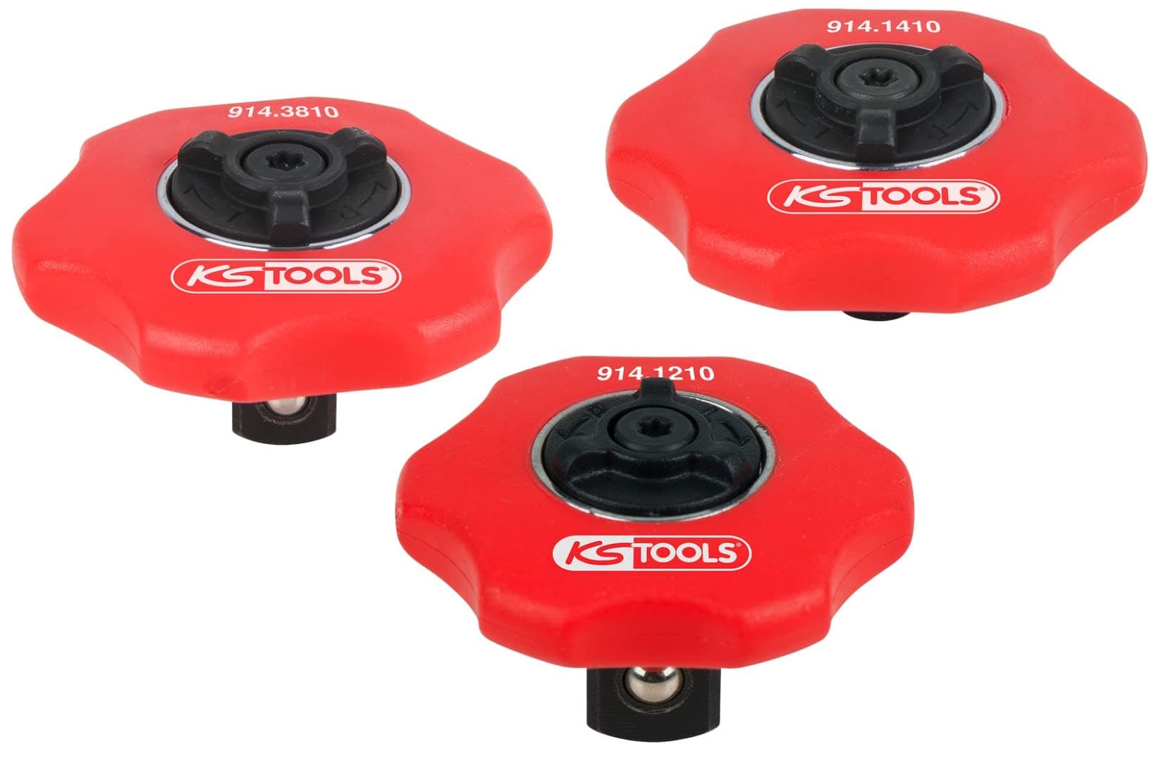 914.1215 Mini Ratchet Set 3-Piece 1/4 Inch + 3/8 Inch + 1/2 Inch