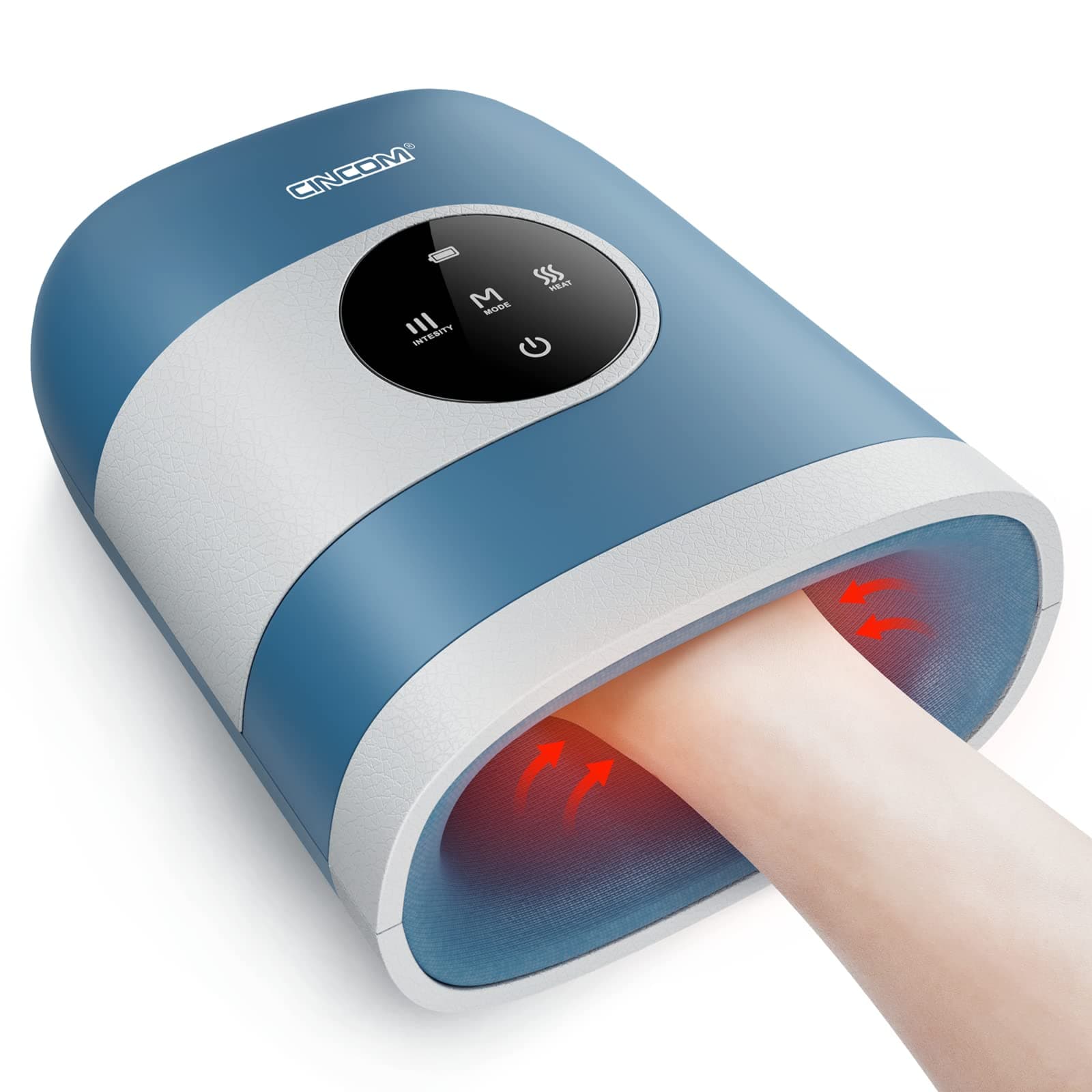 Upgraded Hand Massager, Rechargeable Hand Massager With Heat And Compression For Arthritis And Carpal Tunnel With Touch Screen