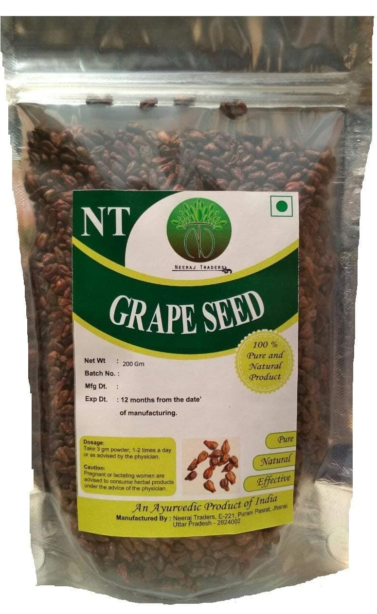NEERAJ - Grape Seed - Angur Beej - Angoor Seed - Angur Seed - 100 Gm