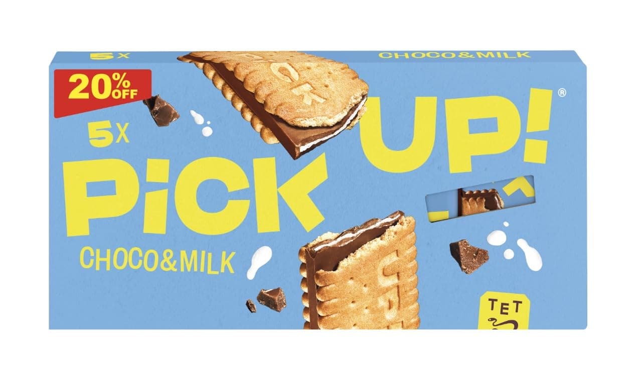 Bahlsen Pick Up Choco & Milk Biscuits, 28 g, 4+1